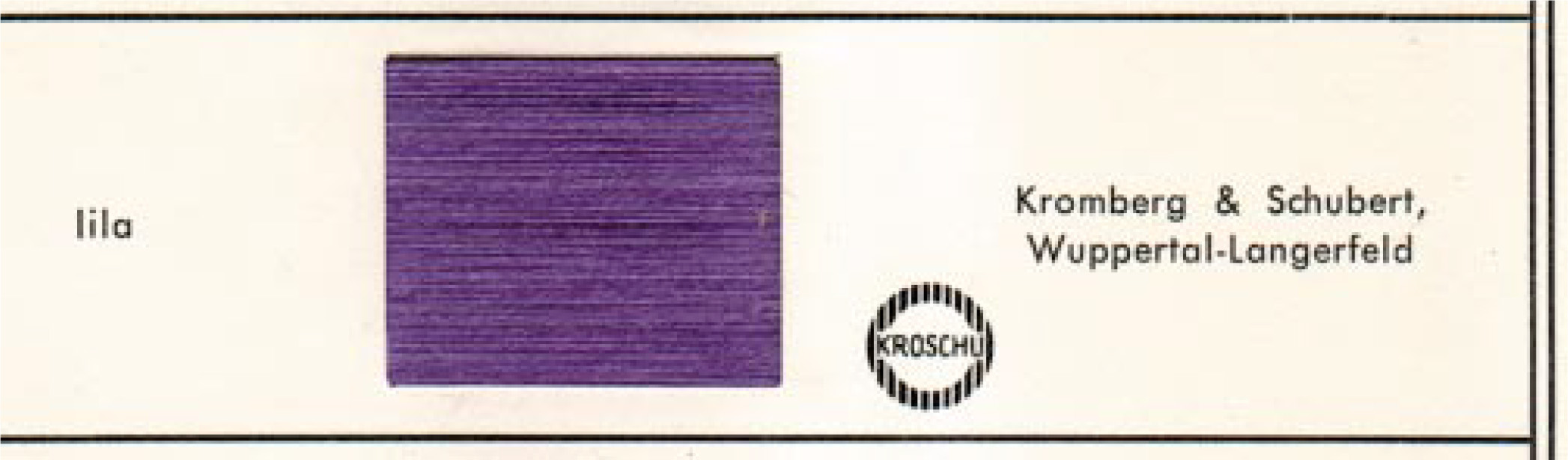 Zuordnung Firmenfarbe vom VDE.